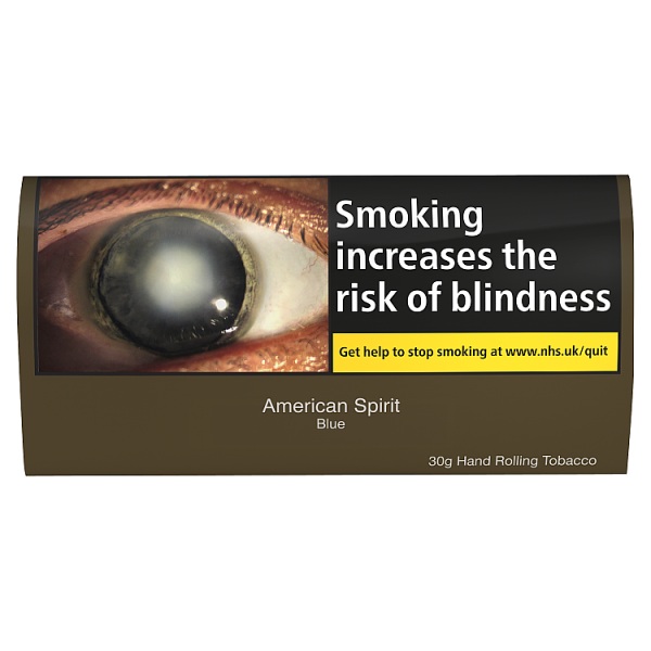 American Spirit Blue Hand Rolling Tobacco 30g Track & Trace Compliant