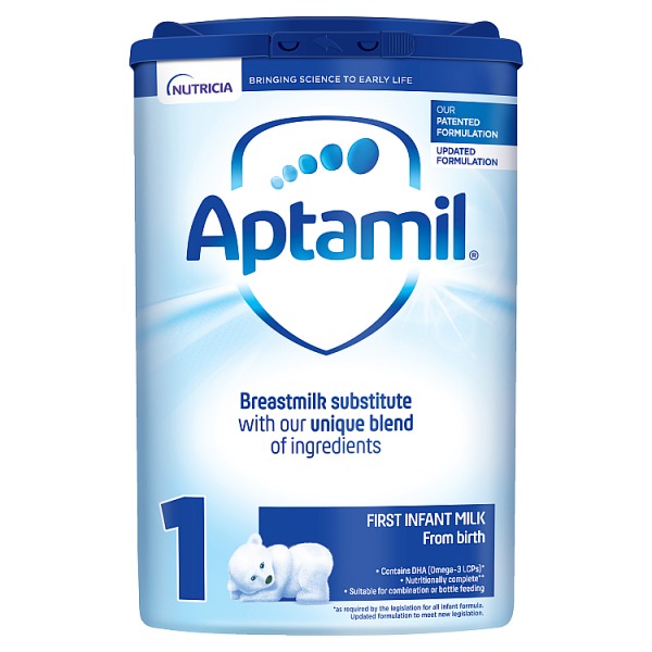 Aptamil 1 First Baby Milk Formula From Birth 800g