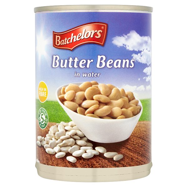 Batchelors Butter Beans in Water 400g (Drained Weight 235g)