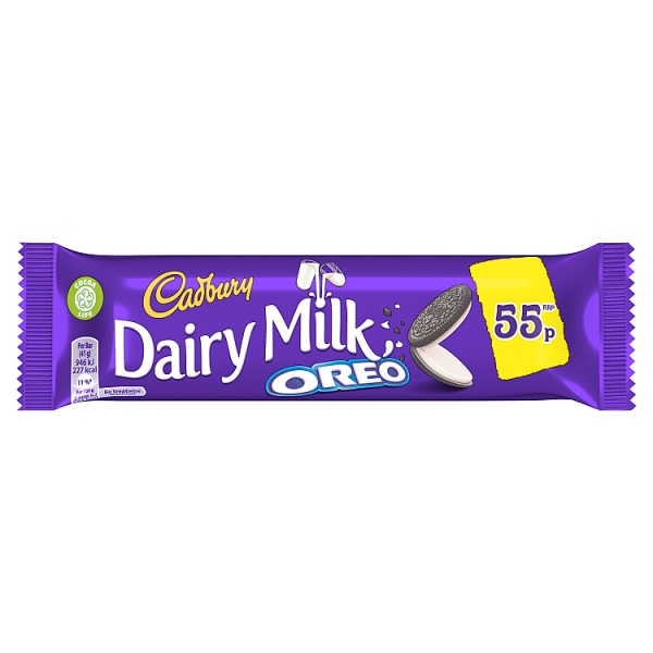 Cadbury Dairy Milk Oreo Chocolate Bar 41g
