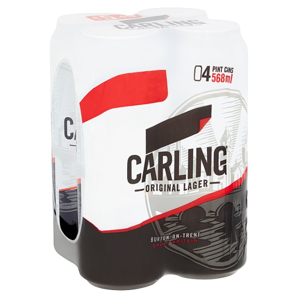 Carling Original Lager 4 x 568ml