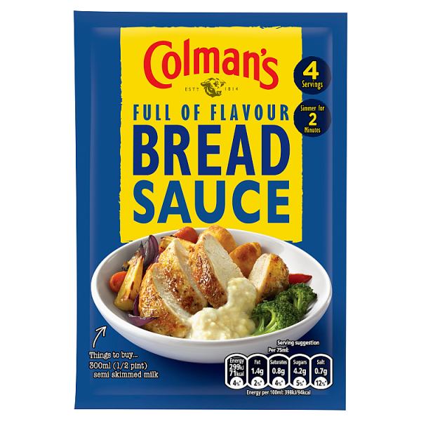 Colman's Bread Sauce Sauce Mix 40g