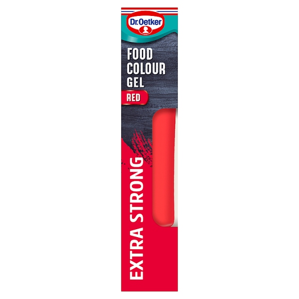 Dr. Oetker Red Extra Strong Food Colour Gel 15g