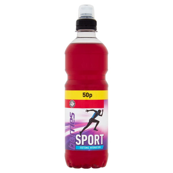 Euro Shopper Berries Sport Isotonic Hydration 500ml PM50p