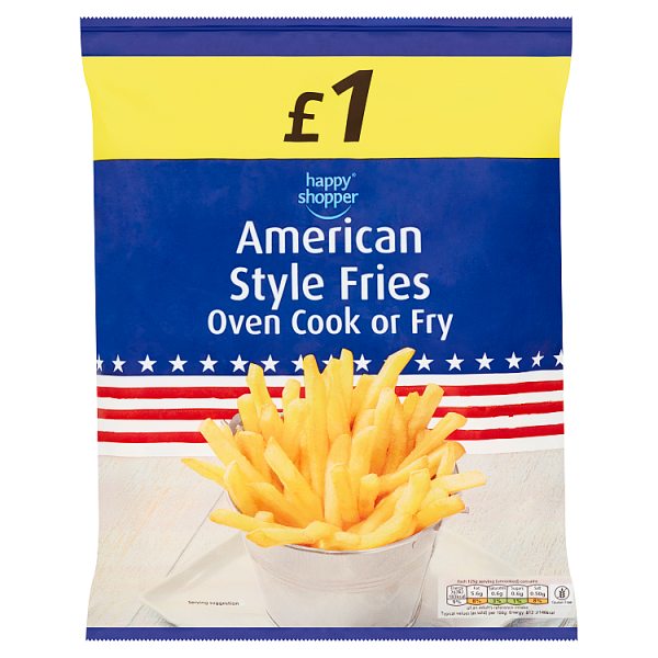 Happy Shopper American Style Fries 750g