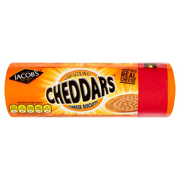 Jacobs Baked Cheddars Cheese Biscuits 150g