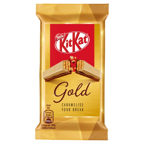 KITKAT 4 Finger Gold Chocolate Bar 41.5g