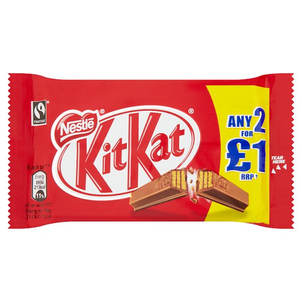 KITKAT 4 Finger Milk Chocolate Bar