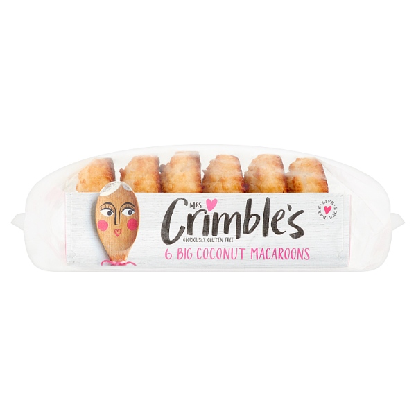 Mrs Crimble's 6 Big Coconut Macaroons 195g