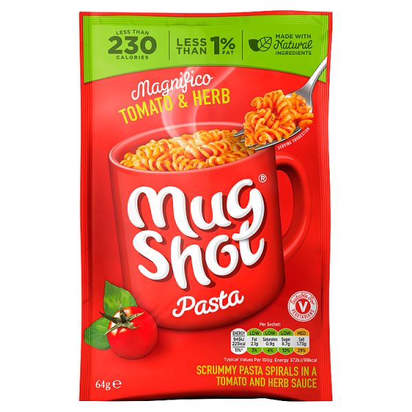 Mug Shot Magnifico Tomato & Herb Pasta 64g