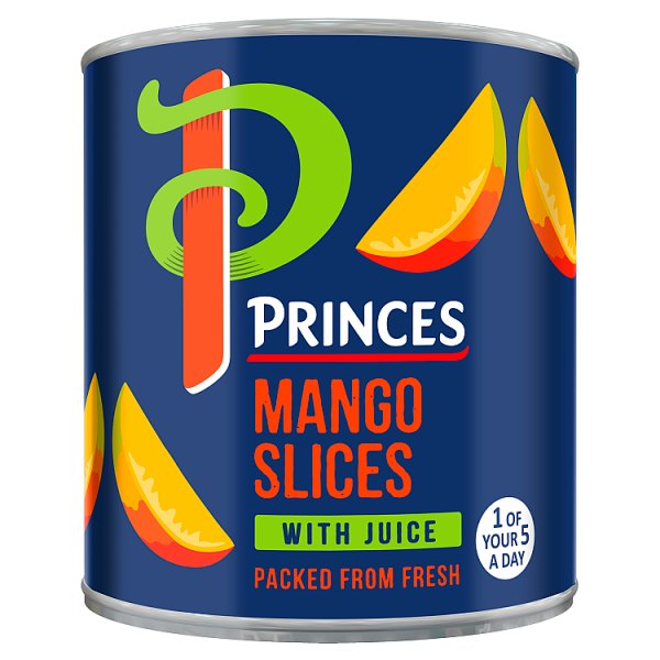 Princes Mango Slices with Juice 432g (Drained Weight 250g)