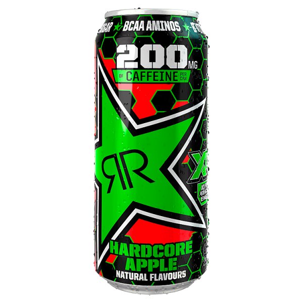 Rockstar XD Power Hardcore Apple Energy Drink 500ml Can