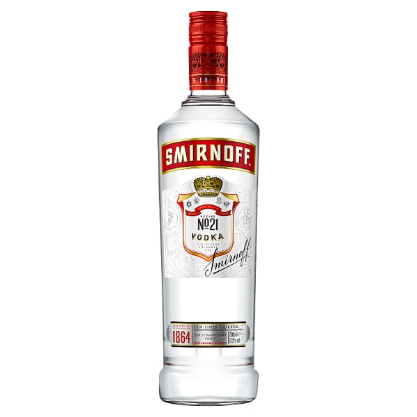 Smirnoff Premium Green Apple Flavoured Vodka 70cl PM £14.99