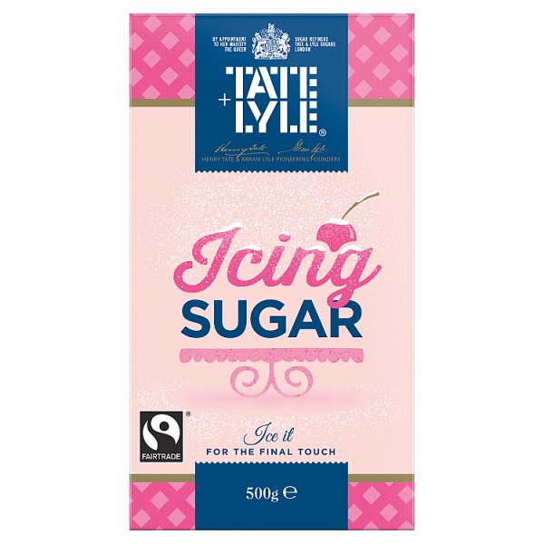 Tate & Lyle Fairtrade Cane Sugar Icing Sugar 500g